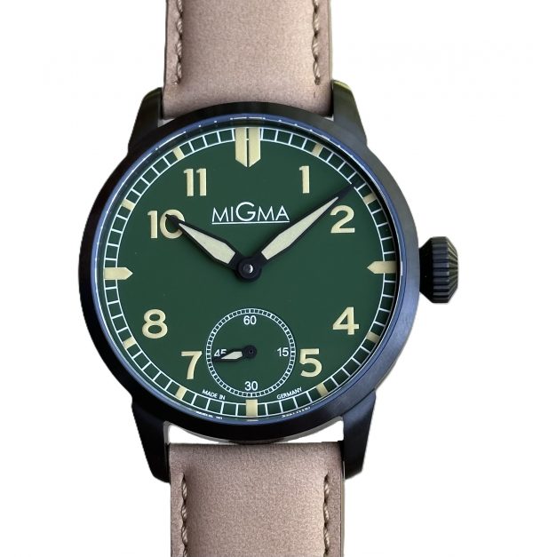 MIGMA PILOT OLD-RADIUM GRÜN PVD